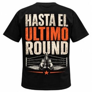 Remera HASTA EL ULTIMO ROUND